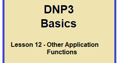 DNP3 Basics - Lesson 12